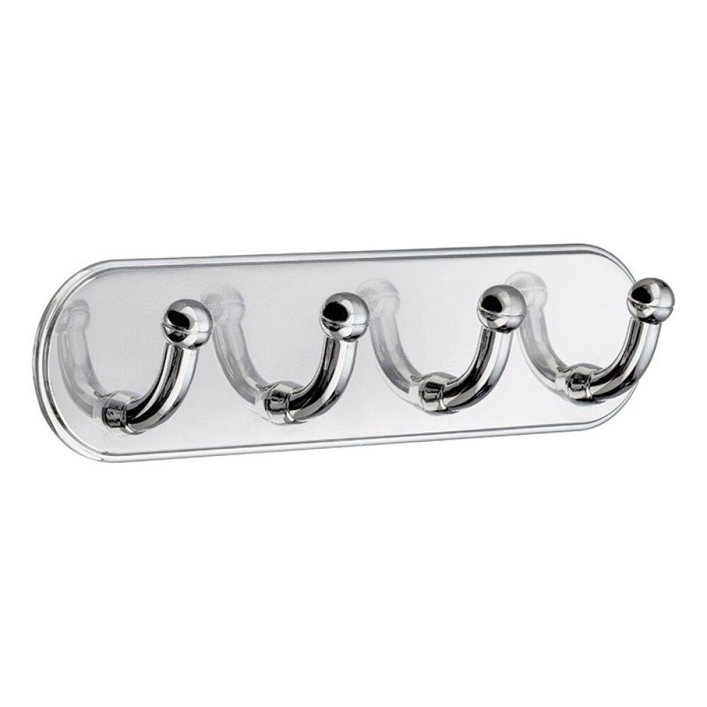 Snagi fjórfaldur Beslagsboden krómað stál