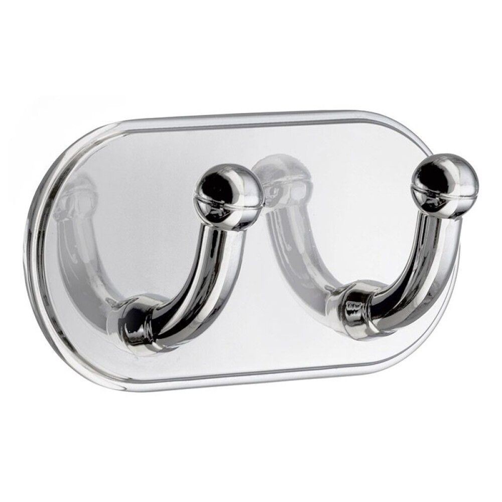 Snagi tvöfaldur Beslagsboden krómað stál