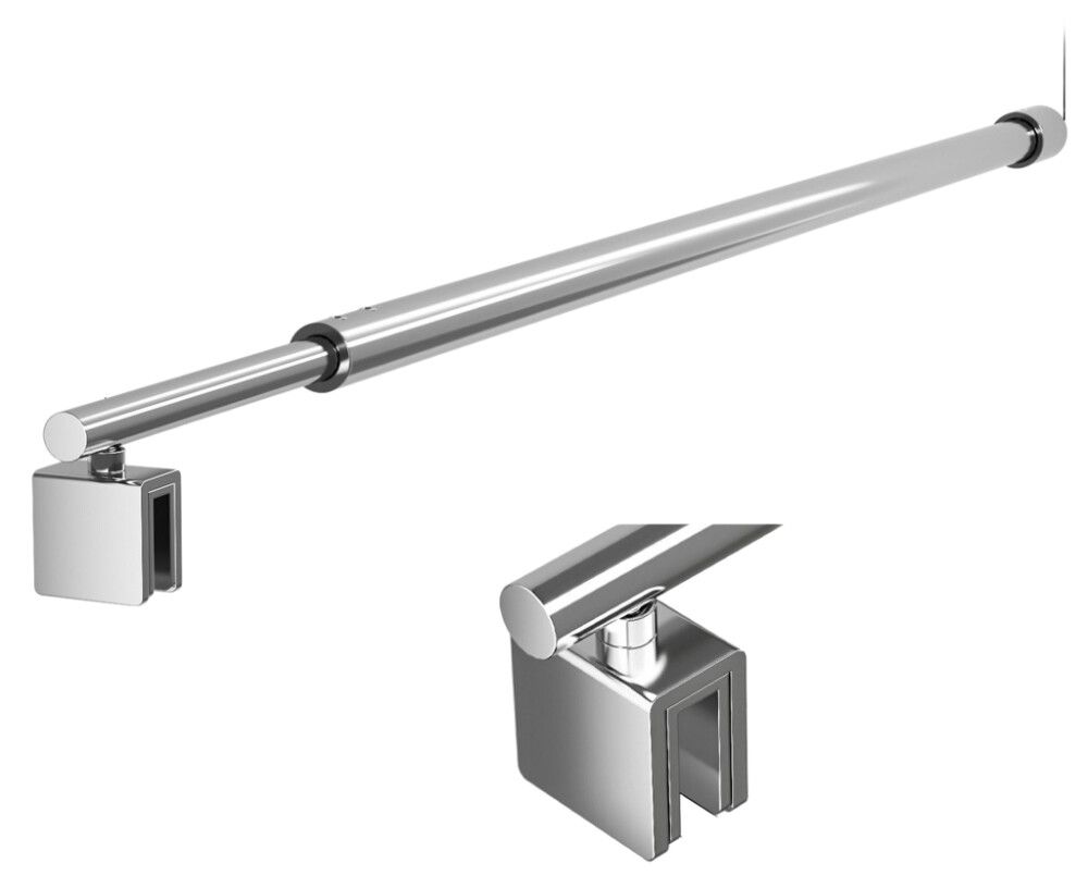 Stutugler 80x190cm frostað gler Bergen