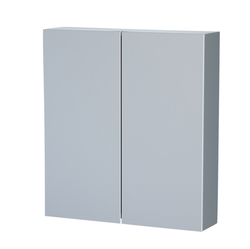 Speglaskápur koksgrár 60x65 Svanholm