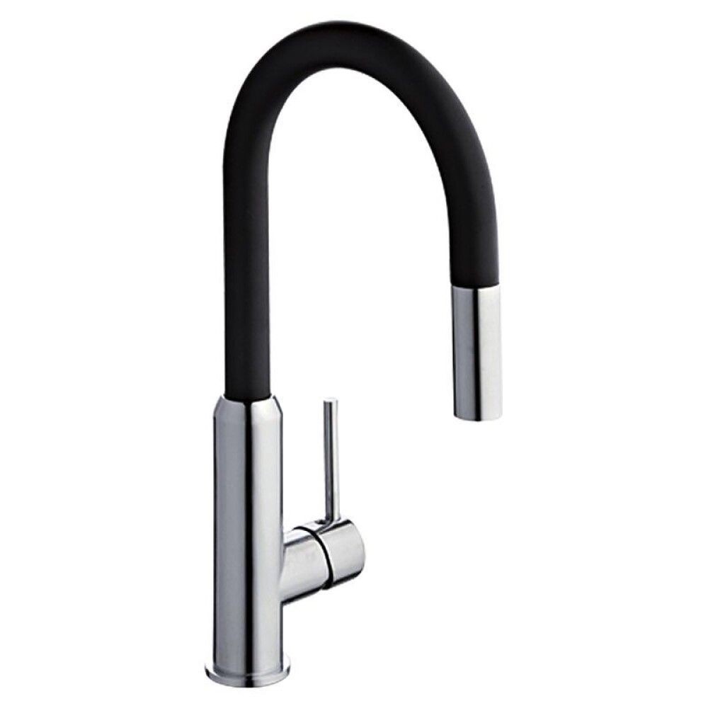 Eldhústæki Camargue Madrid Króm/Svart með úttaki