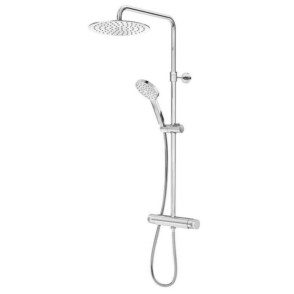 Sturtusett með blöndunartæki Gustavsberg Scndic Ø250 mm króm