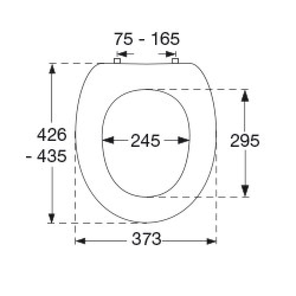Salernisseta hæglokandi Pressalit Universal S518
