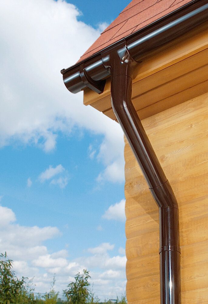 Niðurfallsrör Ø75mm 1m hvítt