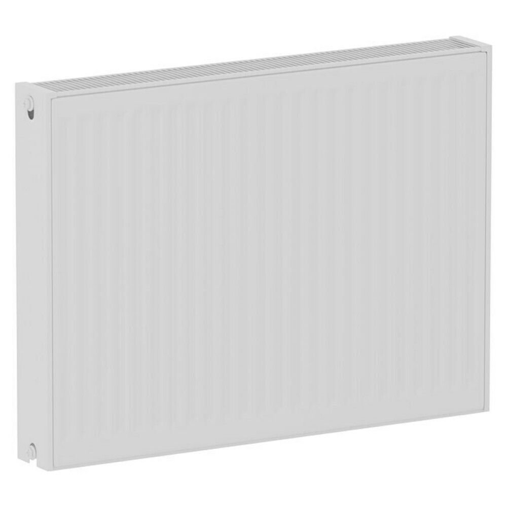 Miðstöðvarofn tvöfaldur 600x800 mm hvítur