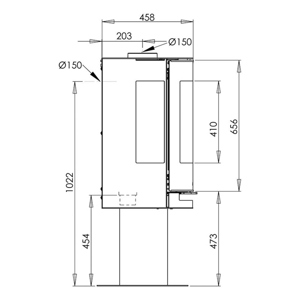 Kamína Aduro 9.3 Lux