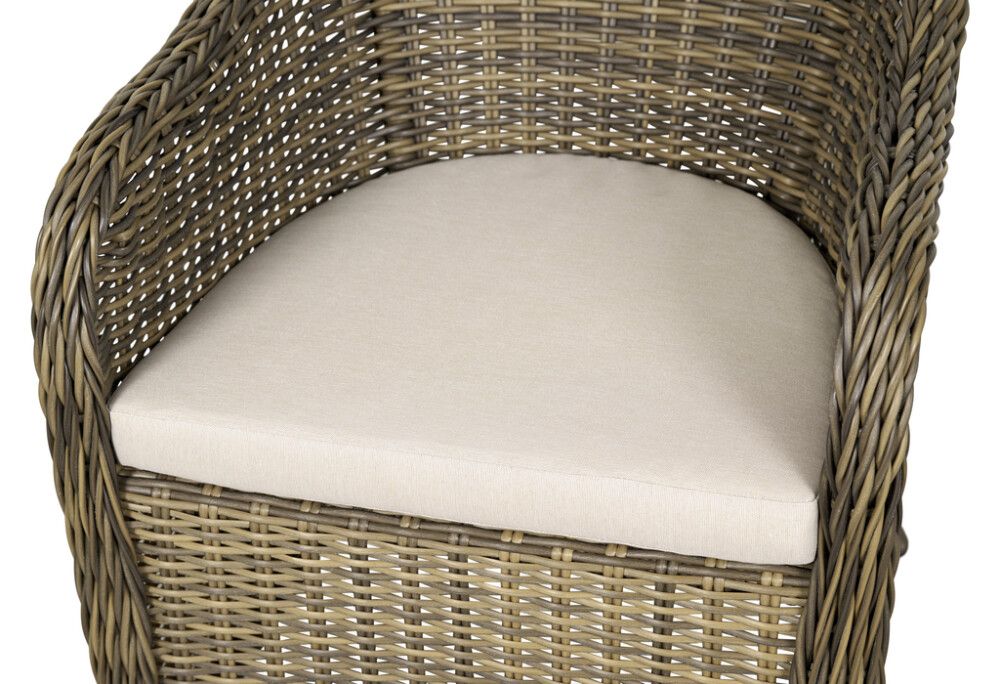 Garðstóll Nadia natur litur