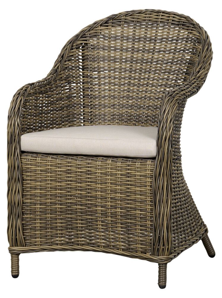 Garðstóll Nadia natur litur