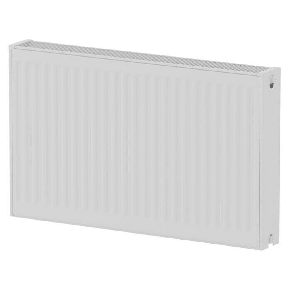 Miðstöðvarofn tvöfaldur 500x800 mm hvítur