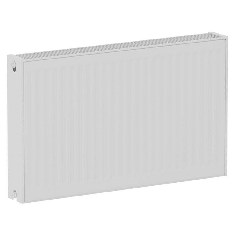 Miðstöðvarofn tvöfaldur 500x800 mm hvítur