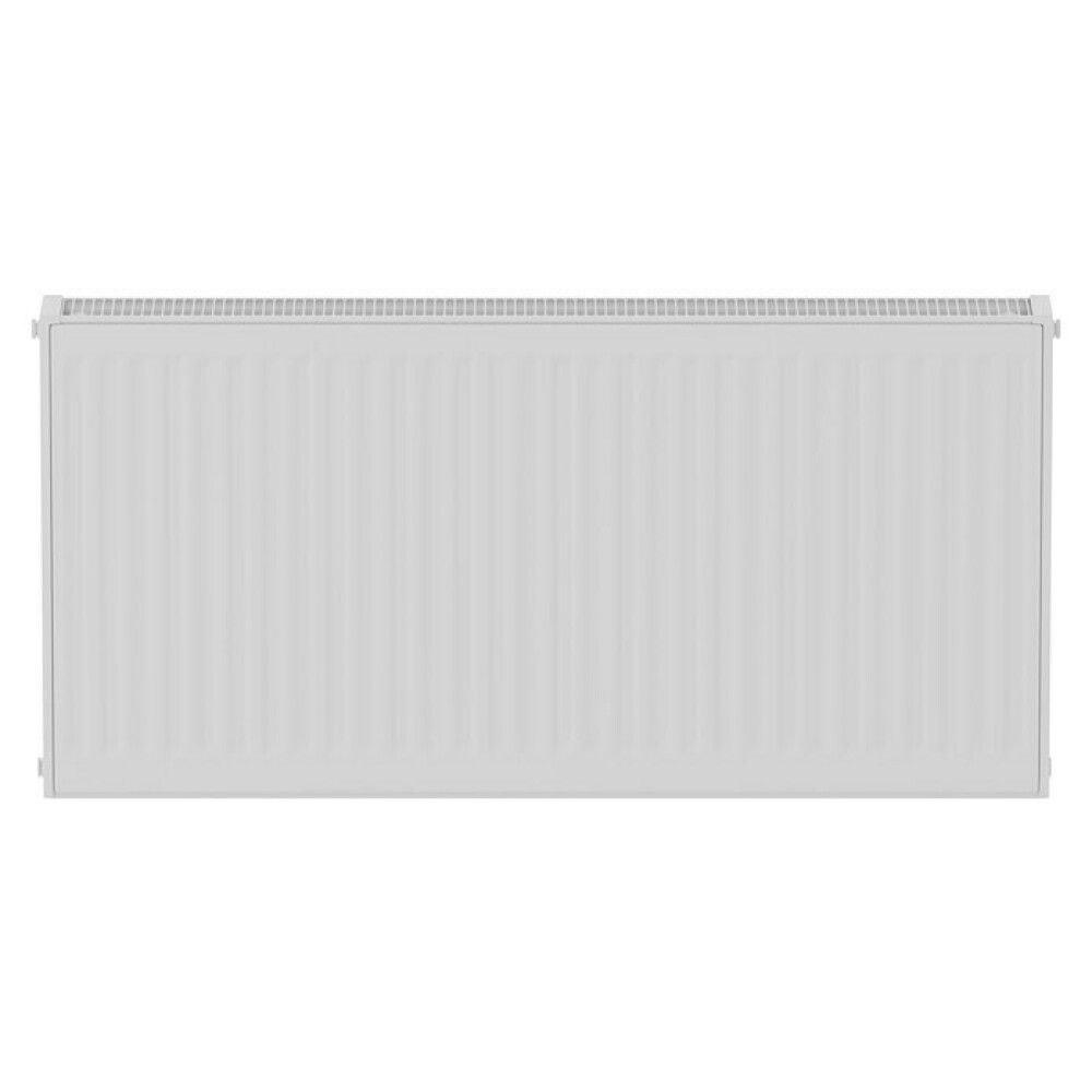 Miðstöðvarofn tvöfaldur 500x1000 mm hvítur