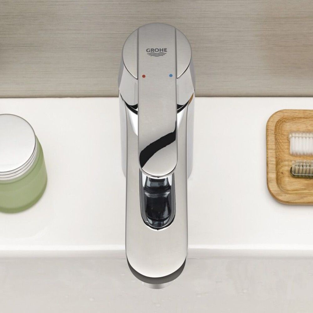 Handlaugartæki Grohe Start  Krómað með botnventil 8,3cm