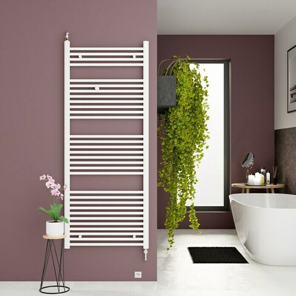 Handklæðaofn 157x60 cm Berlin hvítur