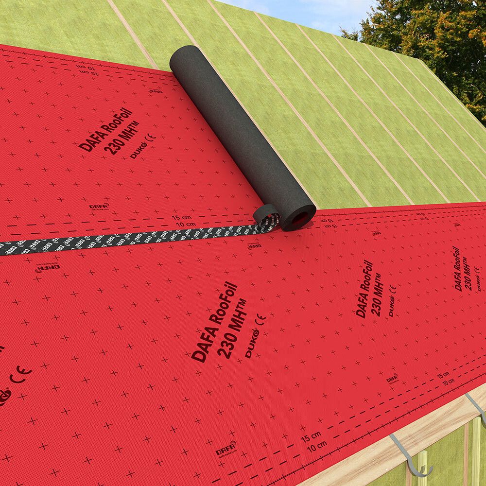 Þakundirlag RooFoil 230 Dafa 50x1,5m