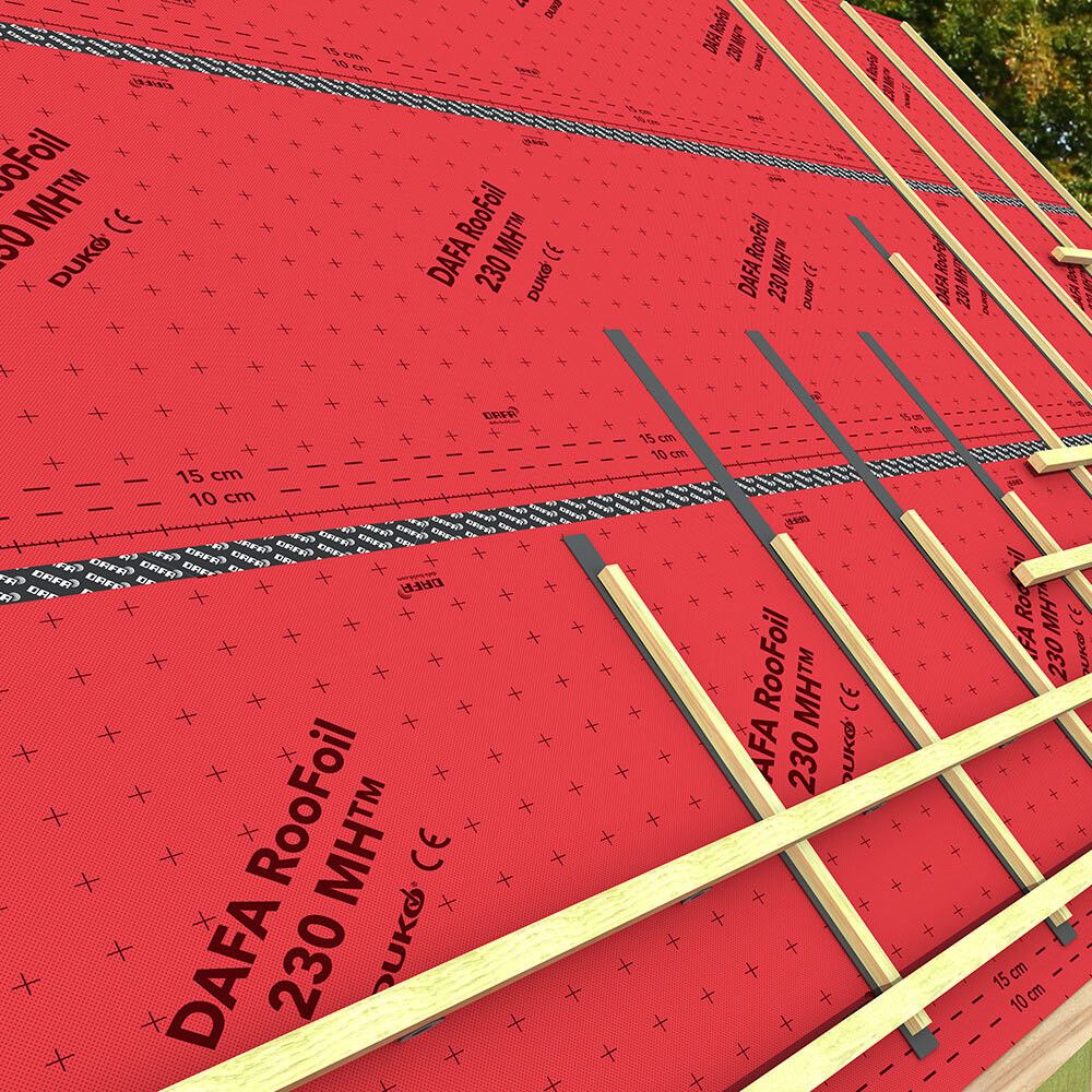 Þakundirlag RooFoil 230 Dafa 50x1,5m