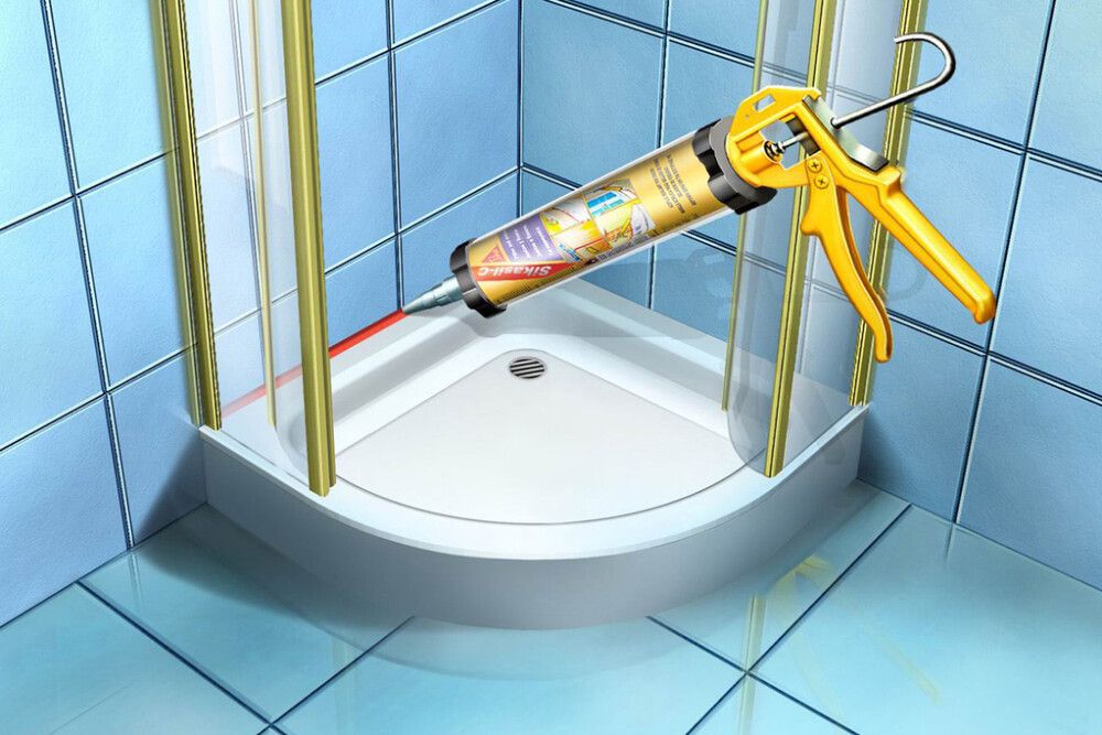 Sílikonkítti 300ml Sikasil C Sika hvítt