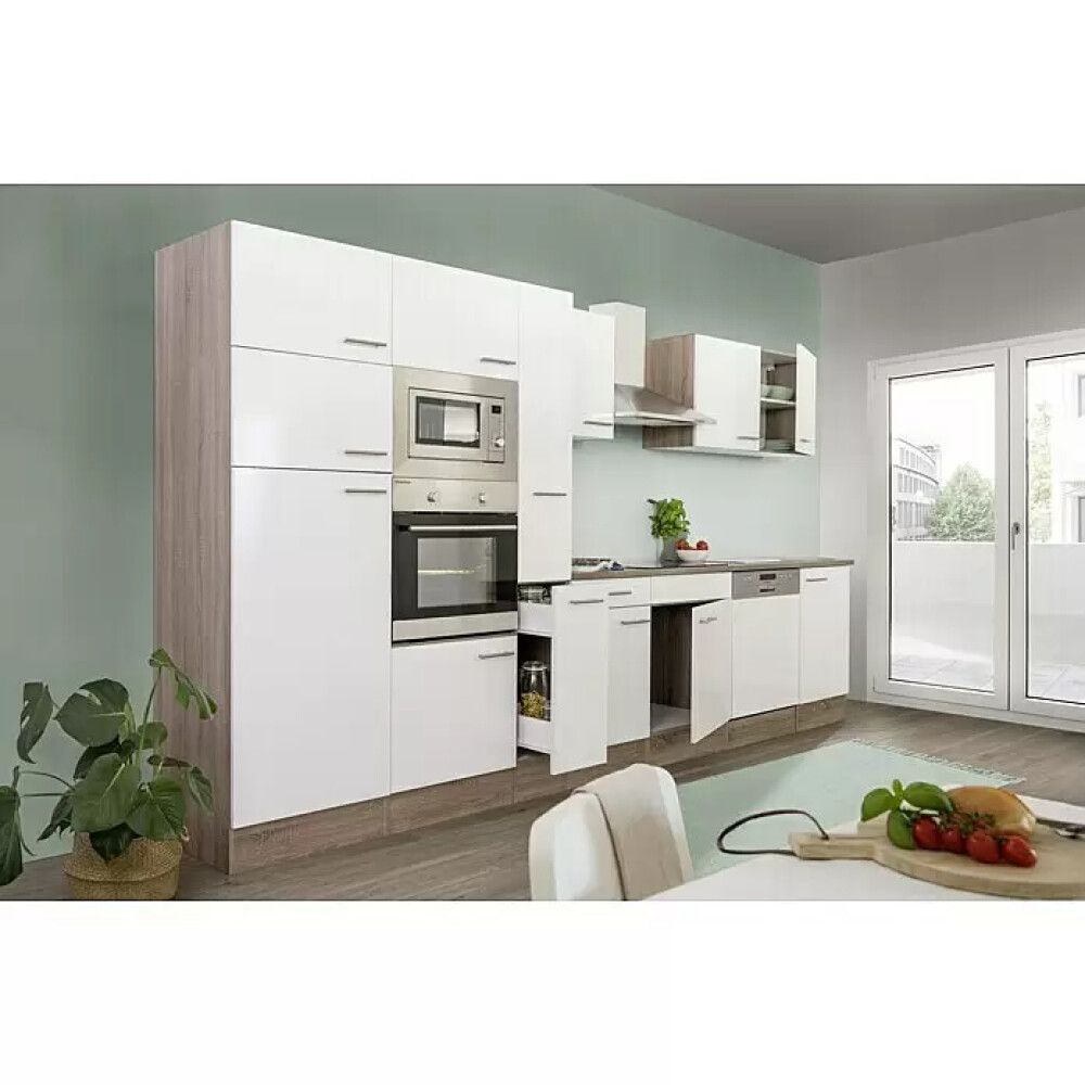 Eldhúsinnrétting 370 cm Respekta Oliver hvít