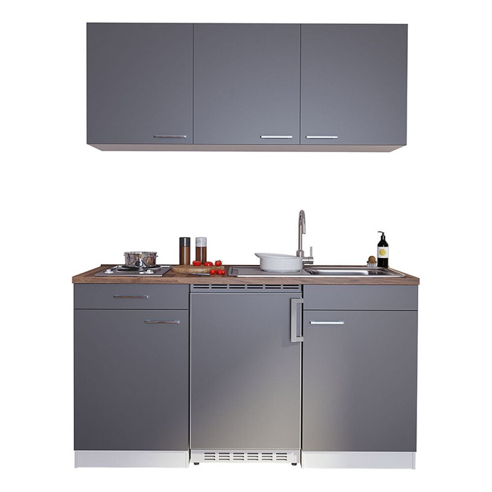 Eldhúsinnrétting 150 cm Respekta Luis grá