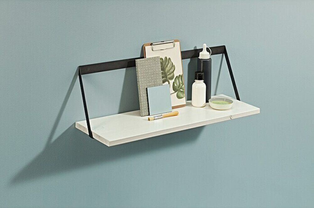 Hilla 600x250x18 mm Dolle Vintage fura hvít