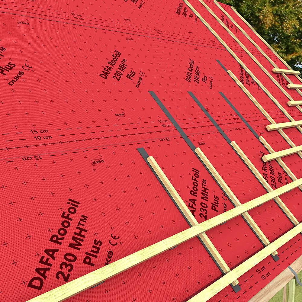 Þakundirlag RooFoil 230 Plus Dafa 50x1,5m