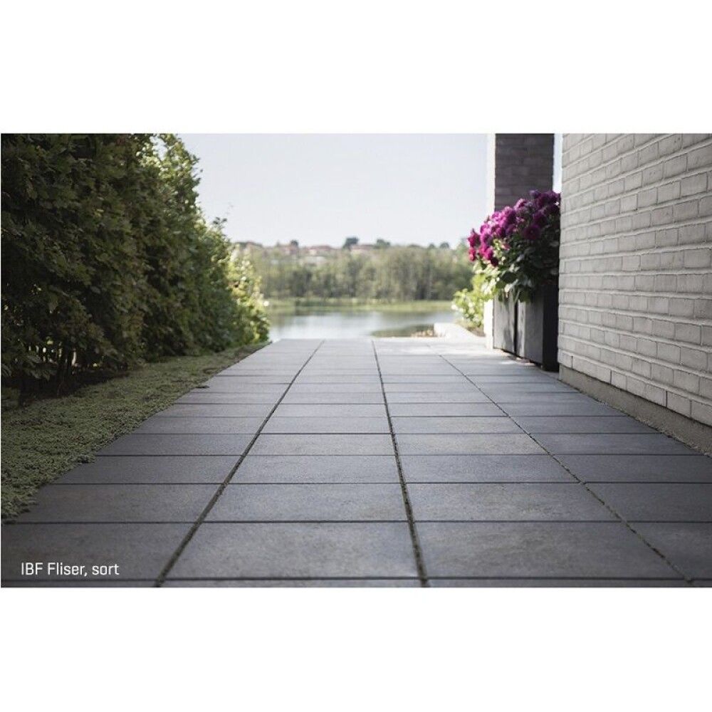 Hella 40x40x6cm IBF Svargrá/dökkgrá