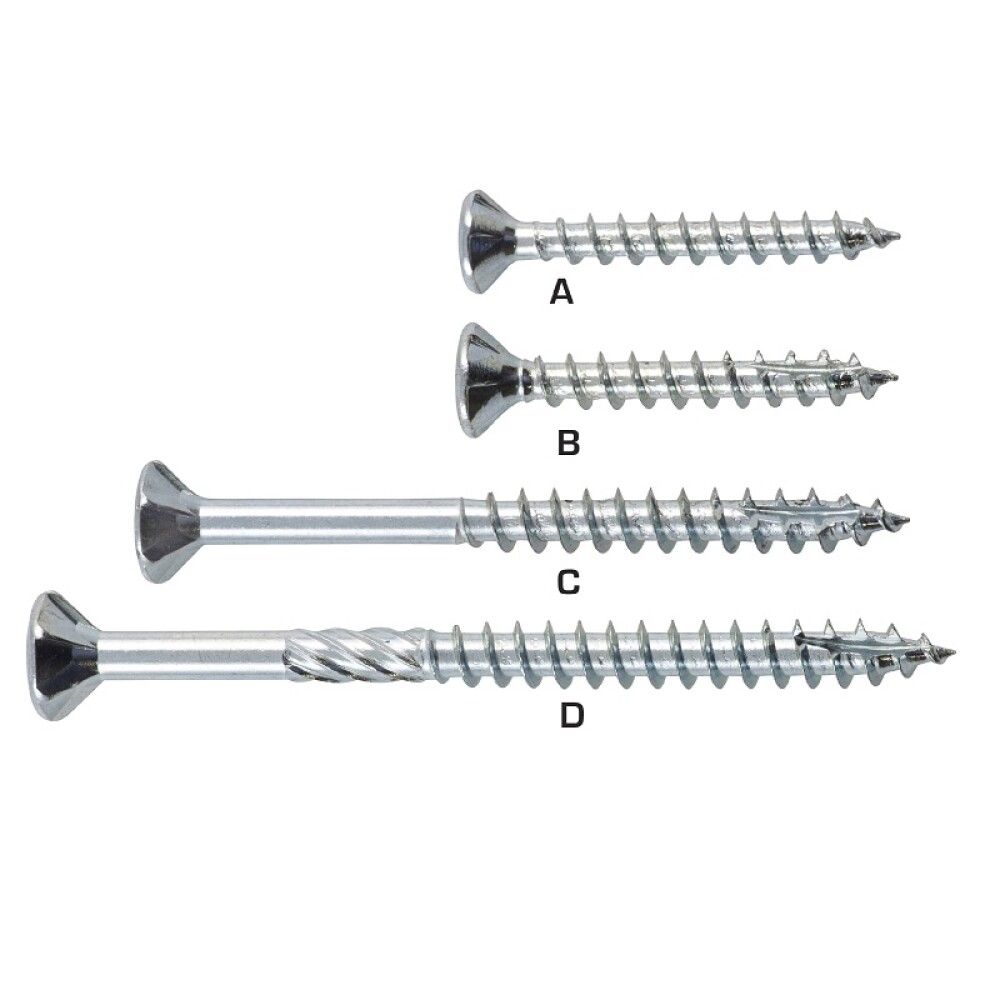 Tréskrúfur TX20 5x60 mm 10 stk NKT