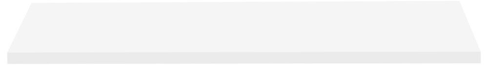 Hilla fljótandi 1180x240x38 mm Regalux XL4 hvít háglans