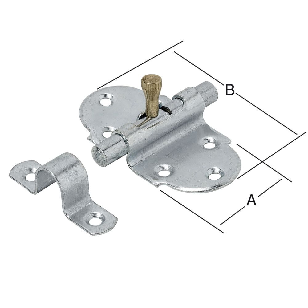 Renniloka 40x75mm Vormann galv.