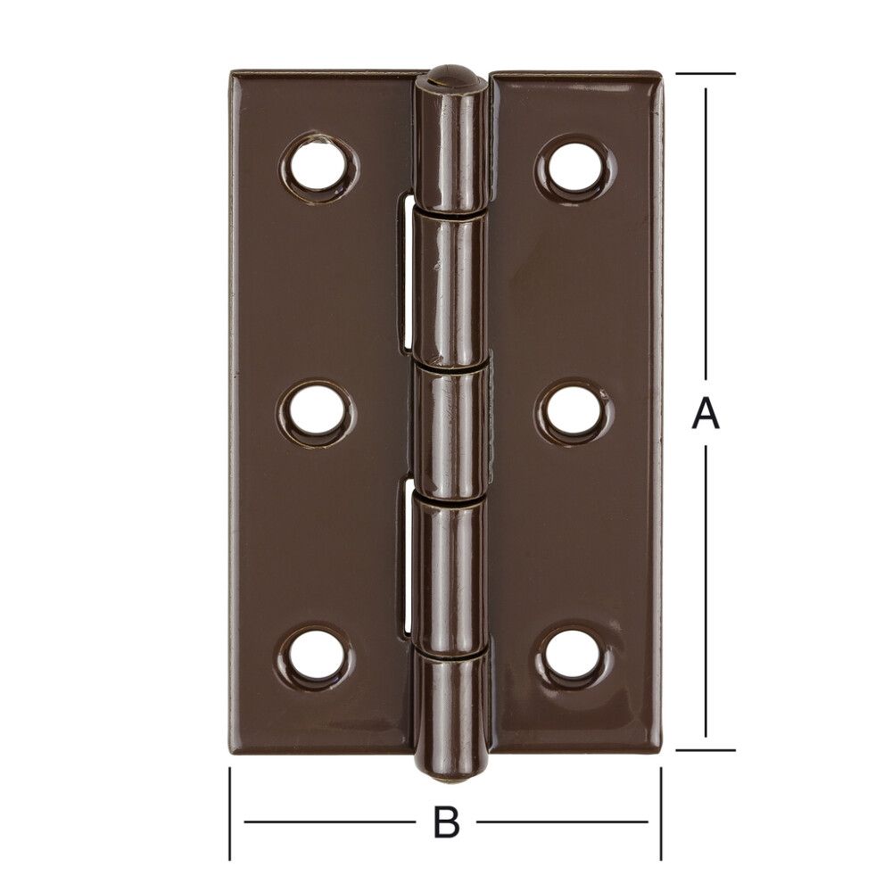 Löm 60x34mm Vormann brún