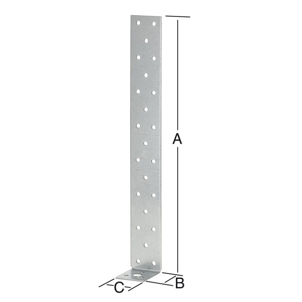 Vinkill 2x300x40mm Vormann galv.