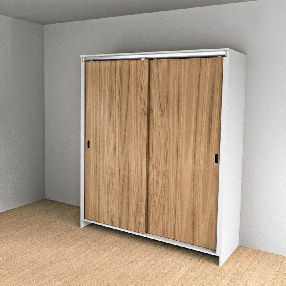 Rennihurðabraut 1200 mm hámark 28kg blá sería