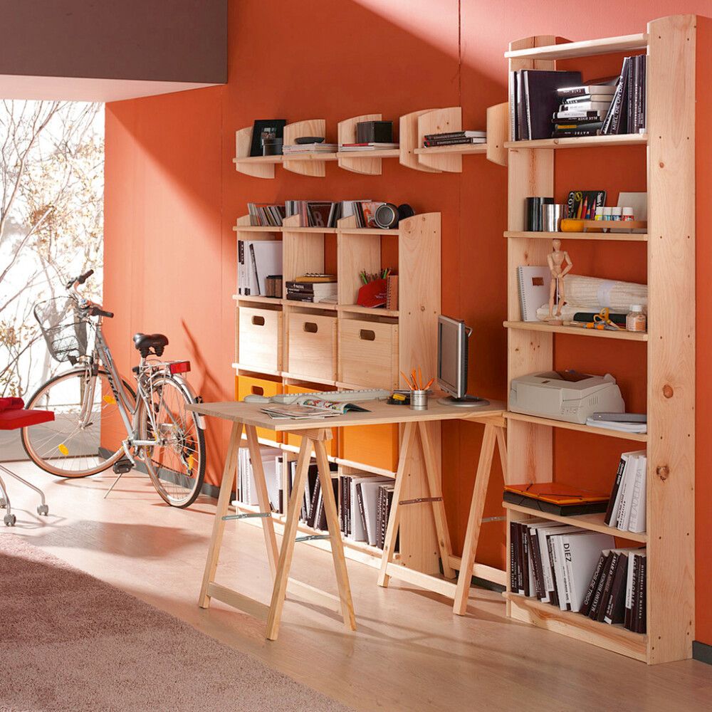 Smíðabúkki 75x75cm tré