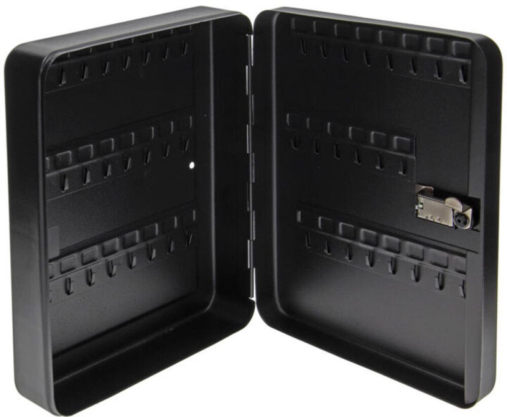 Lyklaskápur fyrir 46 lykla Yale svartur