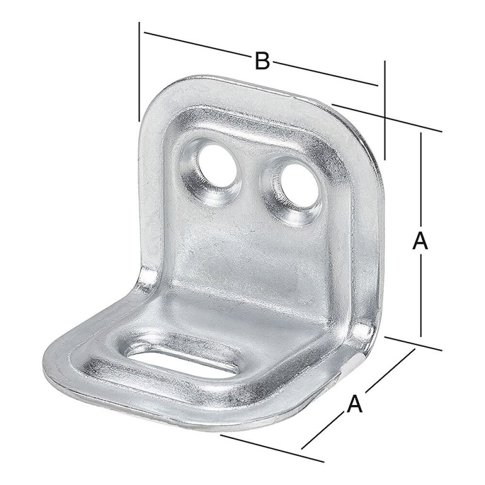 Vinkill 25x30mm 12stk Vormann galv.