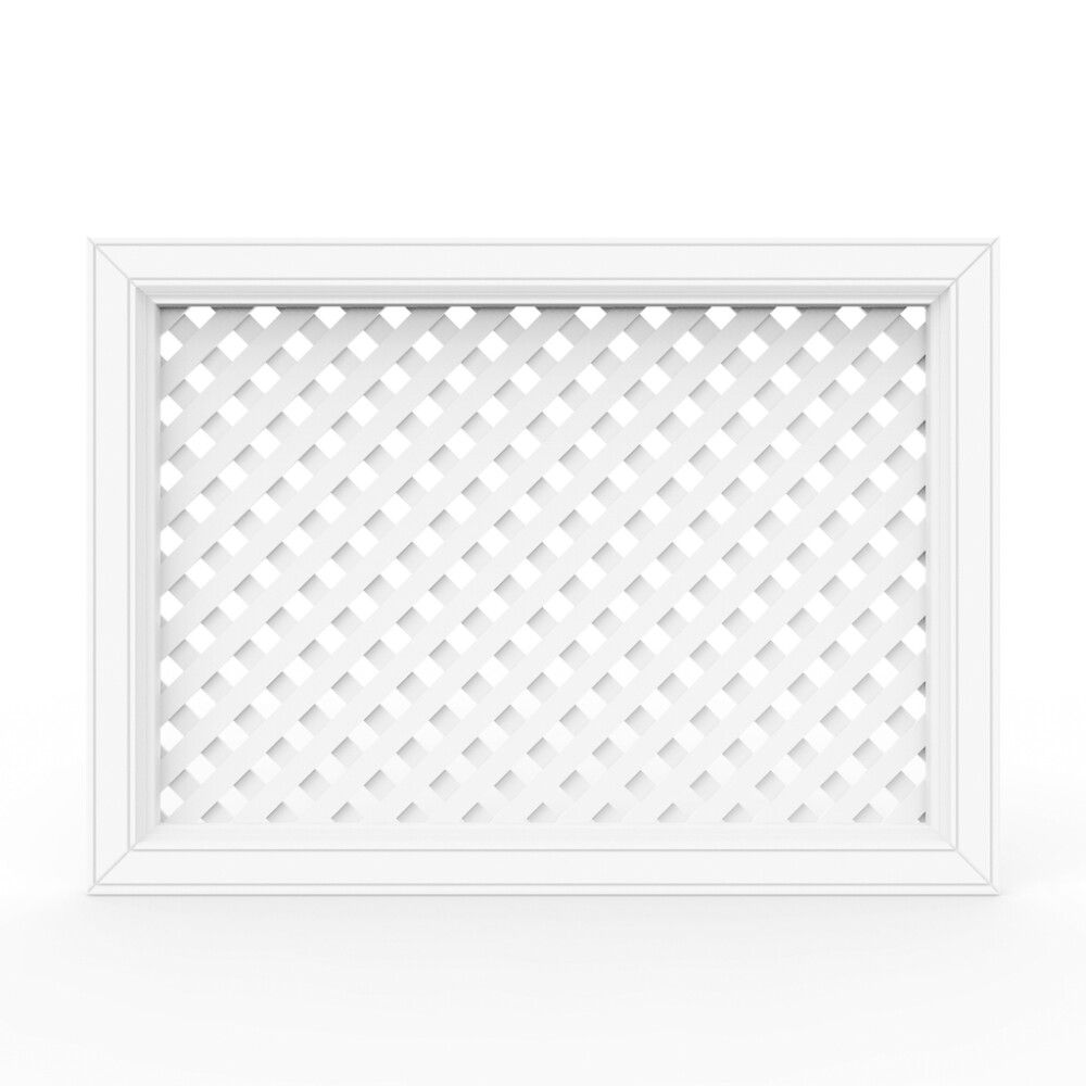 Ofnahlíf hvít 960x700 mm