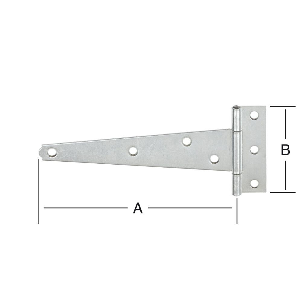 Löm T 245x100mm Vormann galv.