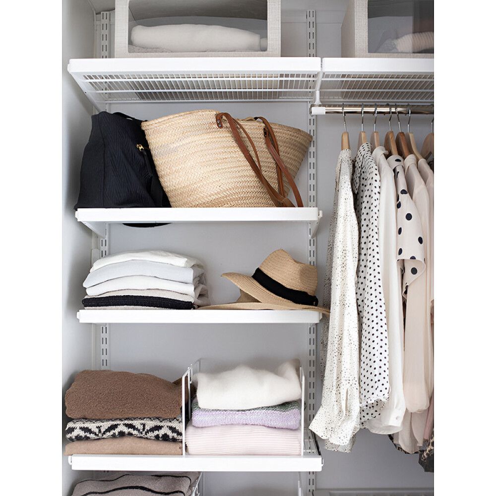 Endafesting fyrir Elfa fataslá hvít