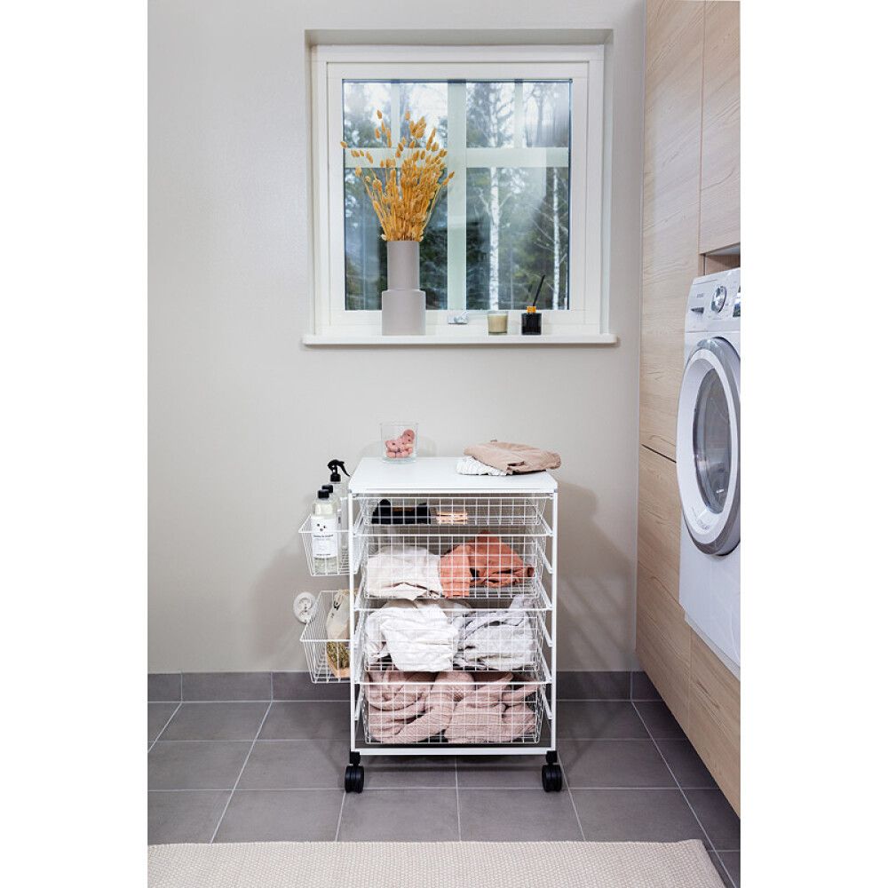 Skúffueining 3 grindur Elfa Lumi Basic 745x450mm hvít