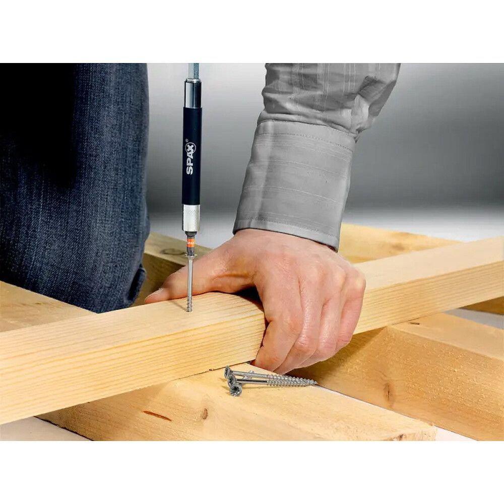 Tréskrúfur TX20 Ø4x45 mm 25 stk Spax A2