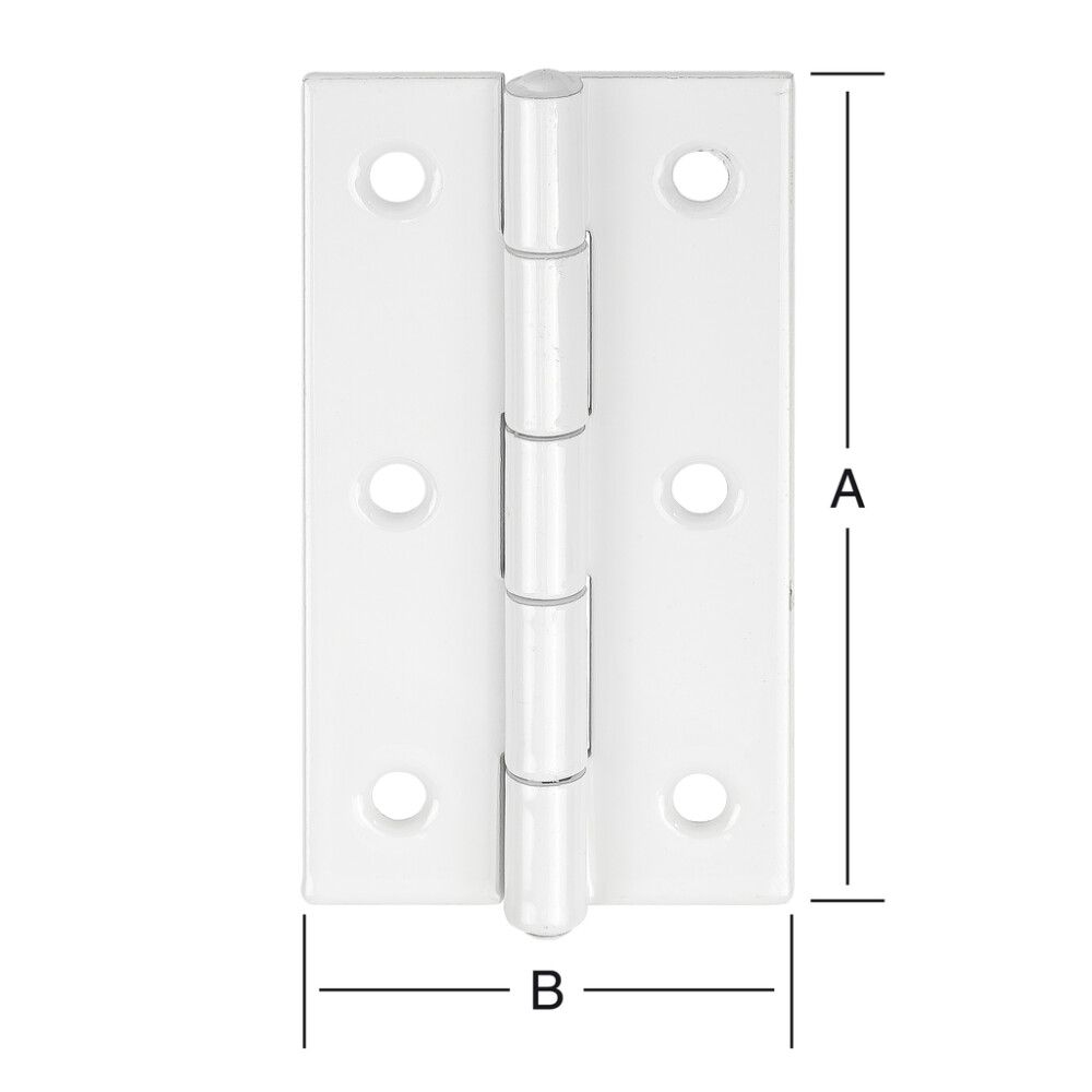 Löm 80x41mm Vormann hvít