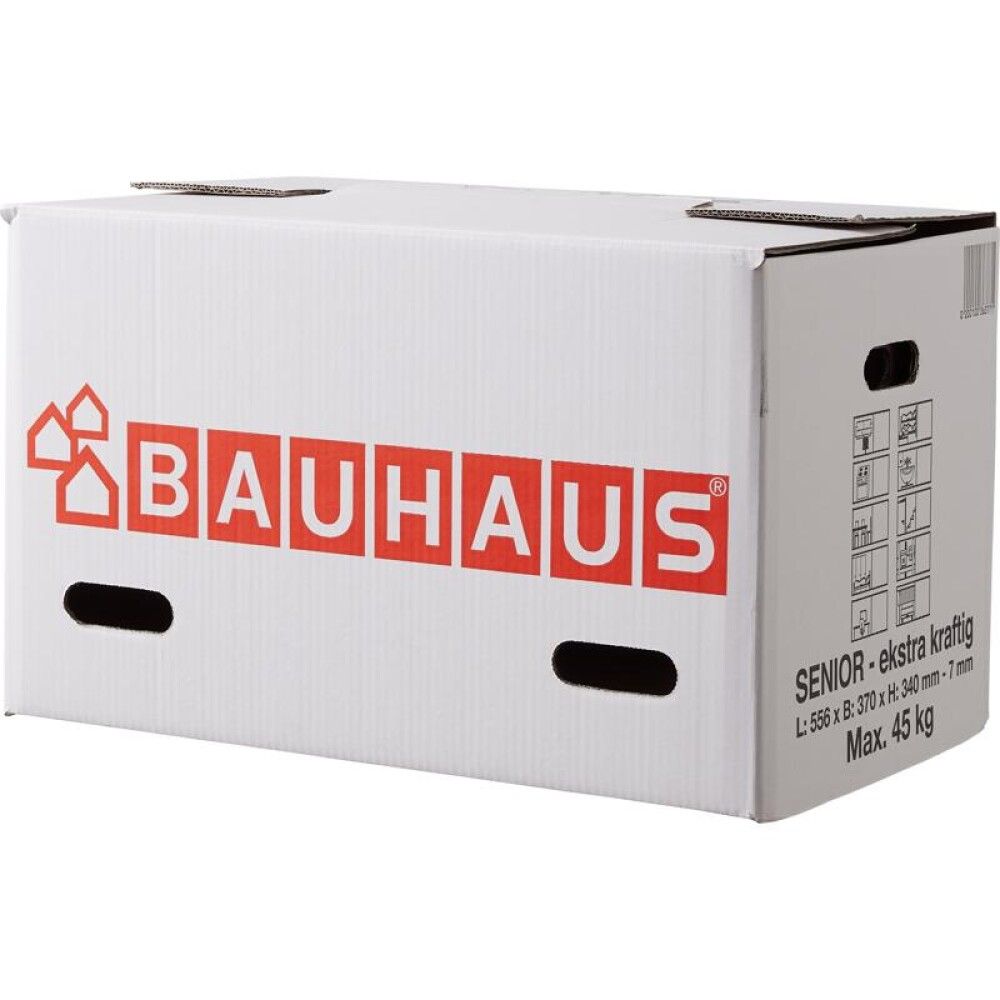 Flutningskassi 556x370x340 mm hámark 45 kg