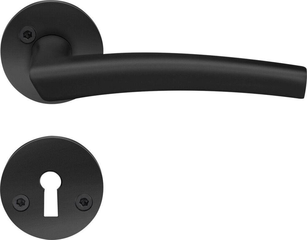 Hurðarhúnn Beslagsboden B875KN svartur