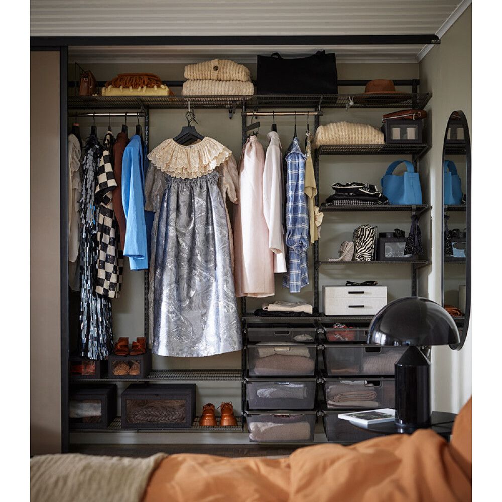 Fataslá fyrir Elfa hillu 40cm króm