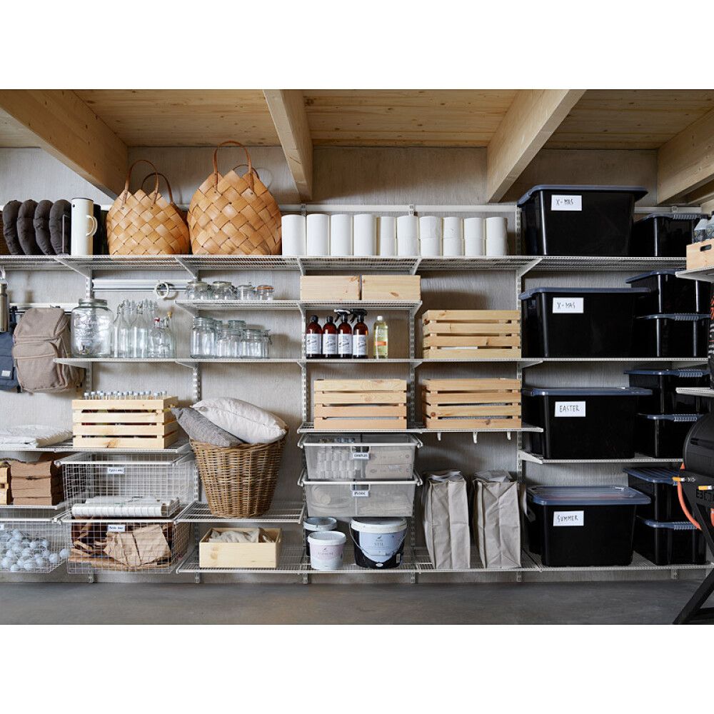 Uppistöð fyrir hilluvinkla 2012mm Elfa hvít