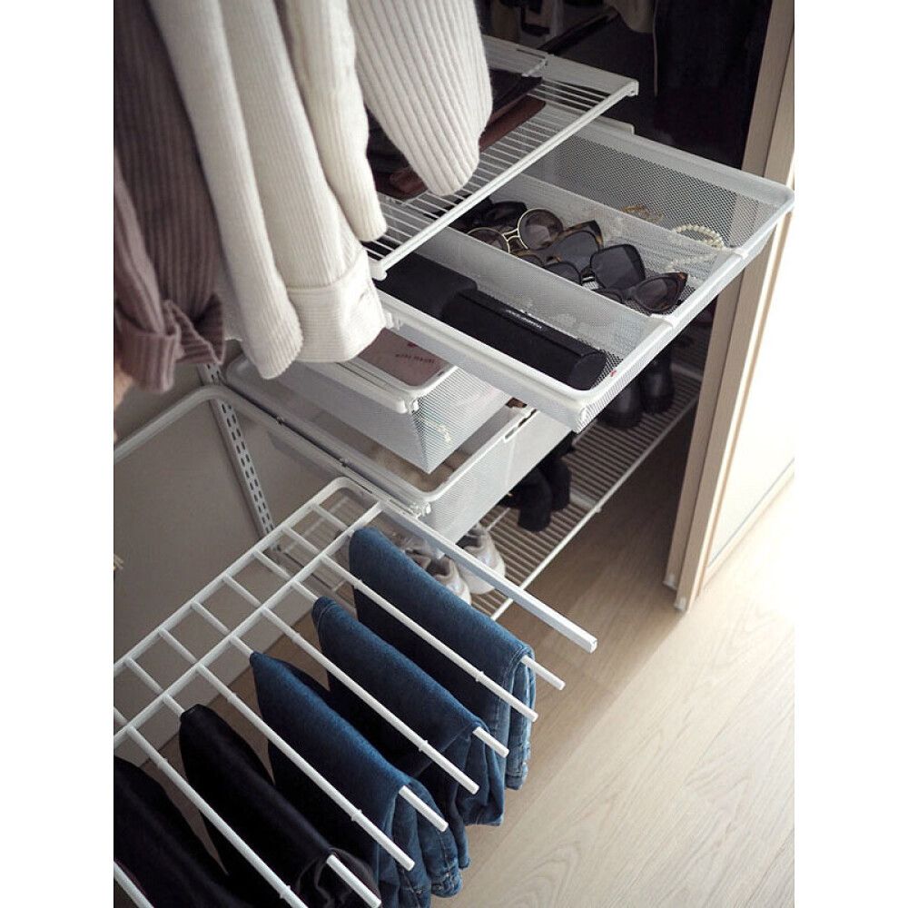 Buxnahengi Elfa 60cm hvítt