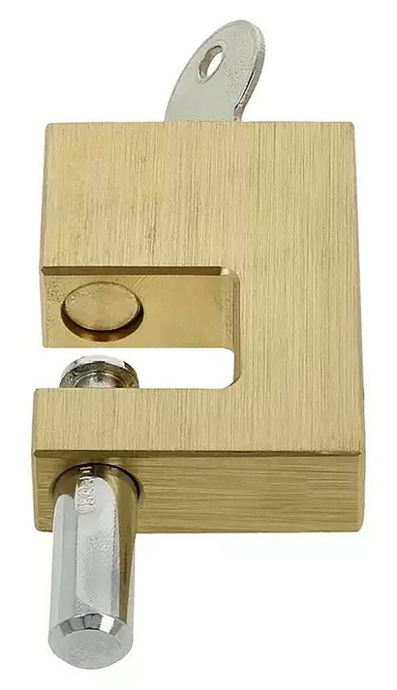 Hengilás messing 76 mm Stabilit