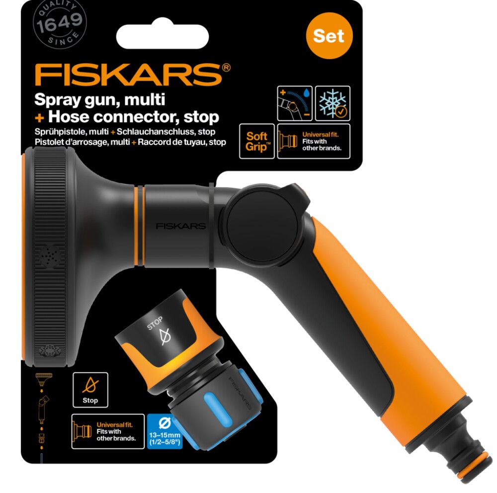Vatnsbyssa Fiskars Multi CF