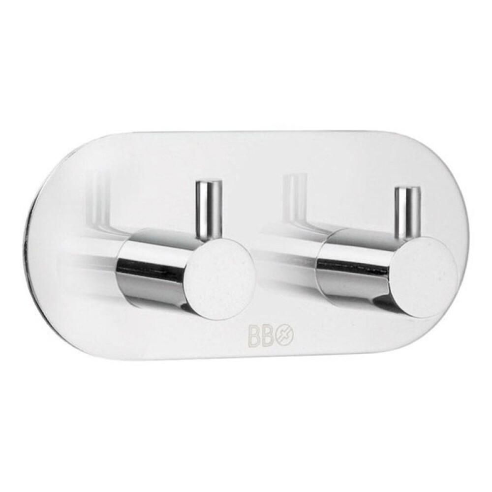 Snagi tvöfaldur Beslagsboden krómað stál