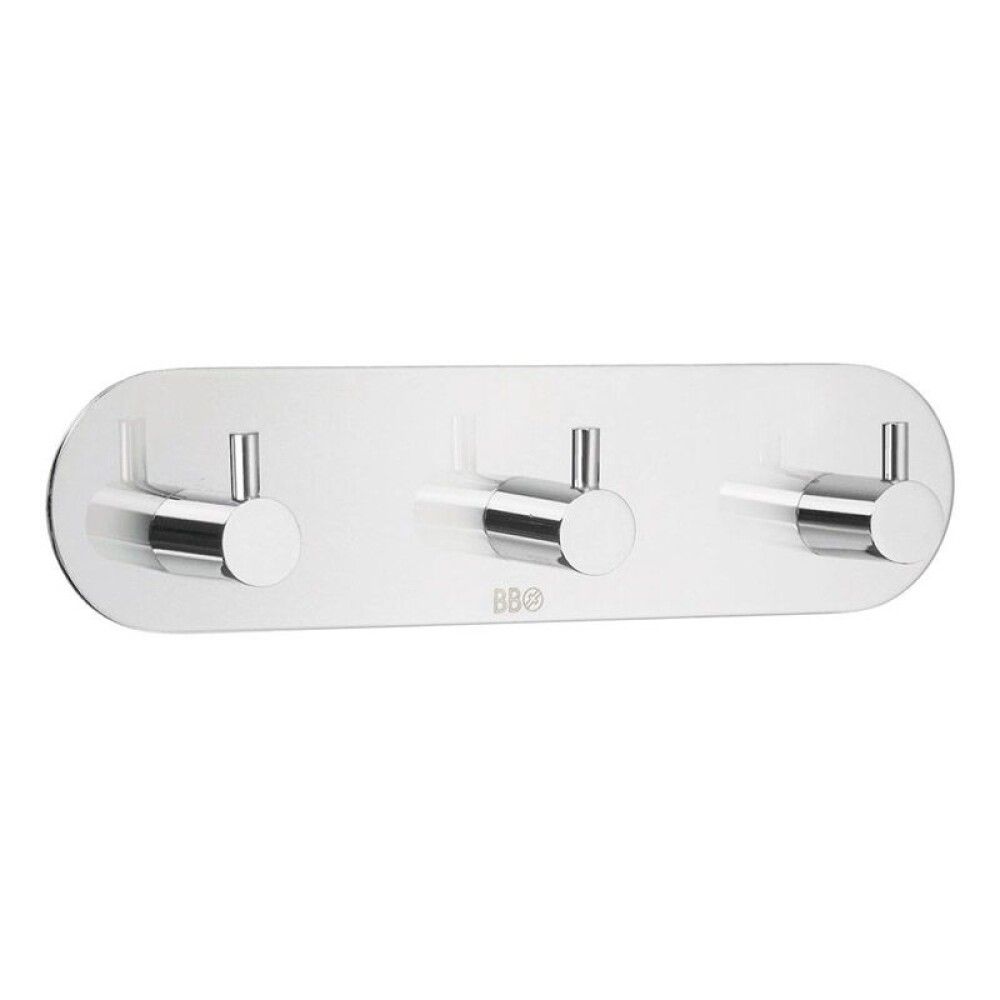 Snagi þrefaldur Beslagsboden krómað stál