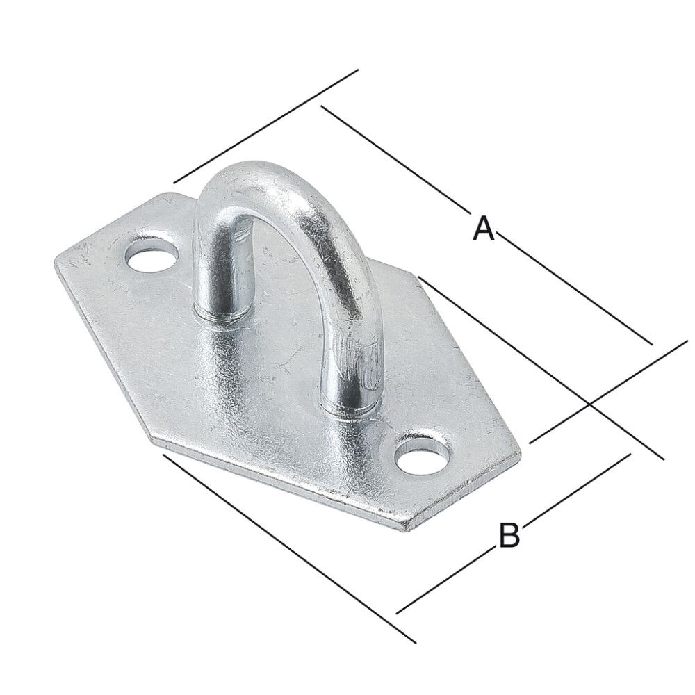 Hespu blik 28x40mm Vormann galv.